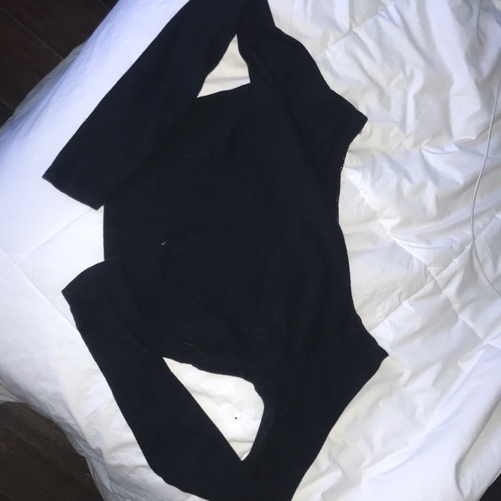 Target Black Cropped Sweater